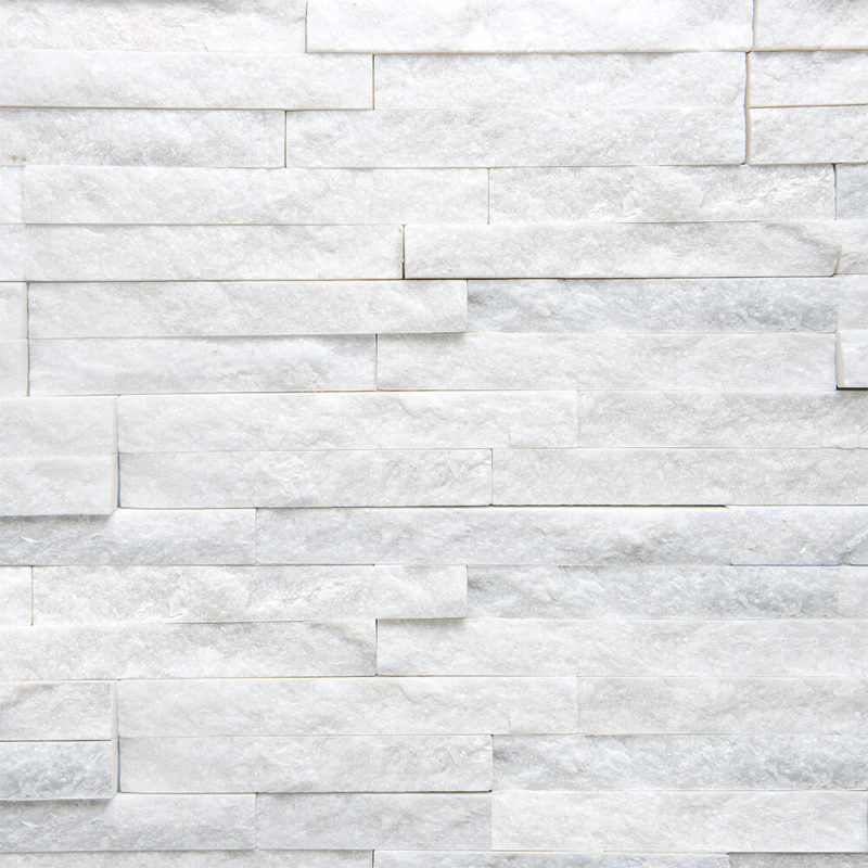 Dekorativen kamen - Kamnita obloga Pearl White (bela)