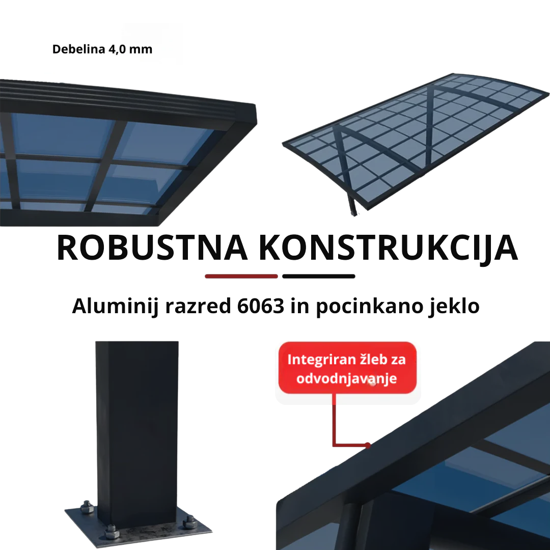 NADSTREŠEK ZA AVTO Roma